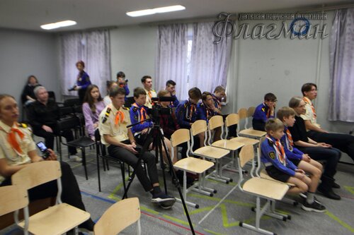 Осенняя сказка, встреча с ветеранами